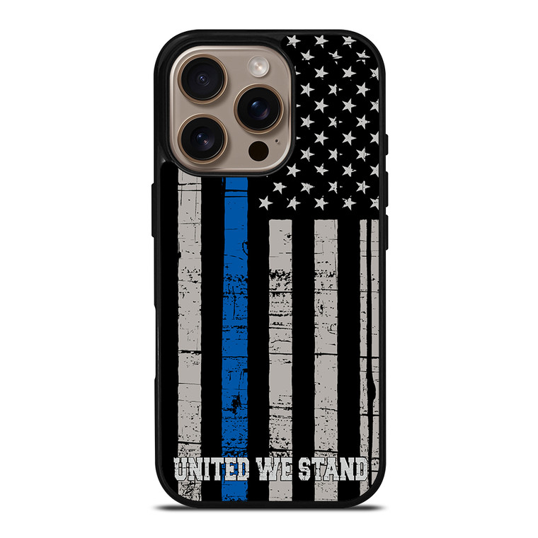 THIN BLUE LINE WE STAND iPhone 16 Pro Case Cover