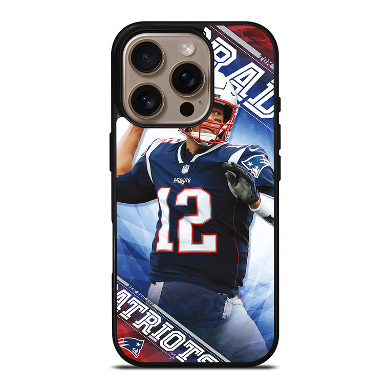 TOM BRADY PATRIOTS 4 iPhone 16 Pro Case Cover