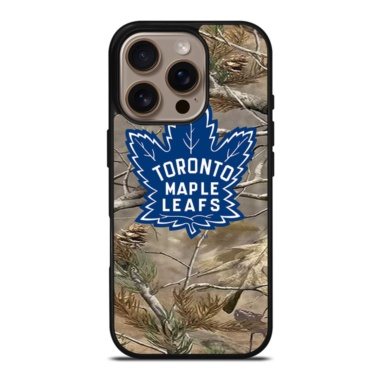 TORONTO MAPLE LEAFS TREE CAMO iPhone 16 Pro Case Cover