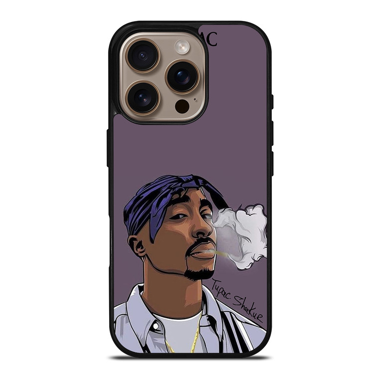 TUPAC 2PAC SHAKUR iPhone 16 Pro Case Cover