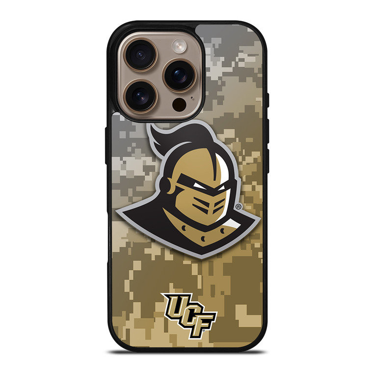 UCF KNIGHTS CAMO iPhone 16 Pro Case Cover