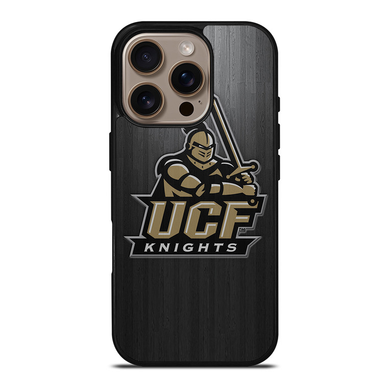 UCF KNIGHTS WOODEN iPhone 16 Pro Case Cover UCF KNIGHTS WOODEN iPhone 16 Pro Case Cover