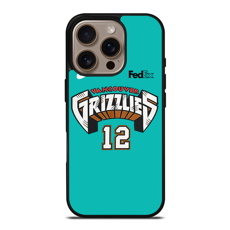 VANCOUVER GRIZZLIES JERSEY iPhone 16 Pro Case Cover VANCOUVER GRIZZLIES JERSEY iPhone 16 Pro Case Cover