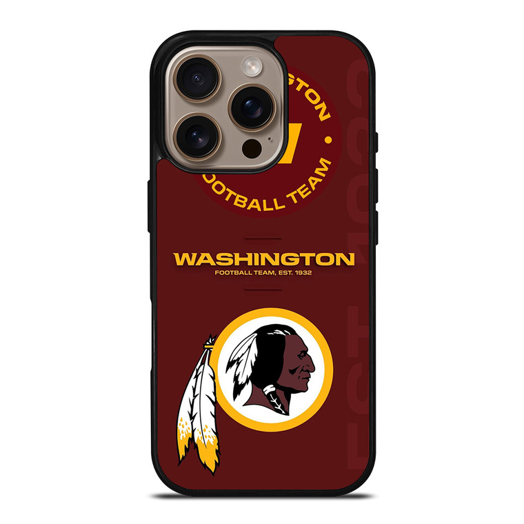 WASHINGTON FOOTBALL TEAM LOGO iPhone 16 Pro Case Cover WASHINGTON FOOTBALL TEAM LOGO iPhone 16 Pro Case Cover