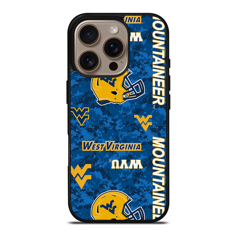 WEST VIRGINIA MOUNTAINEERS LOGO iPhone 16 Pro Case Cover