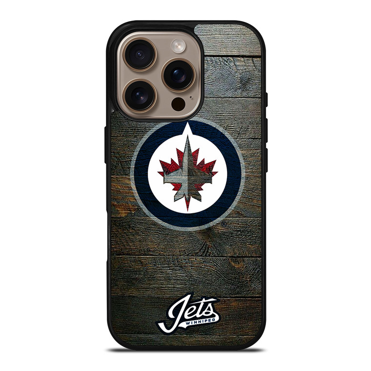 WINNIPEG JETS WOODEN iPhone 16 Pro Case Cover WINNIPEG JETS WOODEN iPhone 16 Pro Case Cover