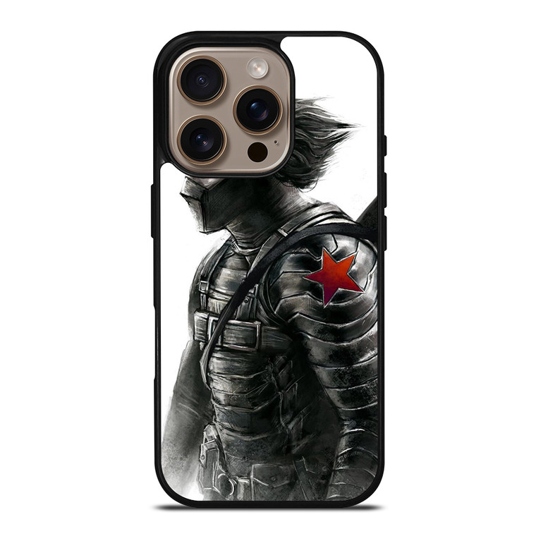 WINTER SOLDIER MARVEL iPhone 16 Pro Case Cover