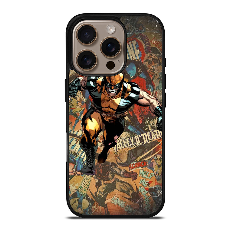 WOLVERINE LOGAN MARVEL iPhone 16 Pro Case Cover