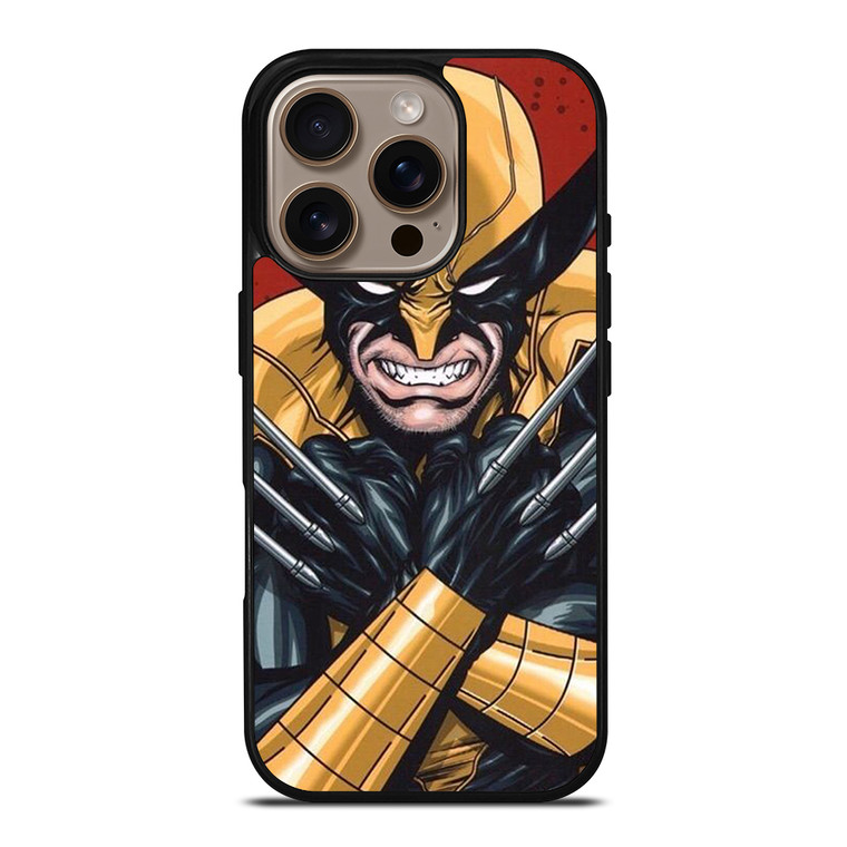 WOLVERINE MARVEL CARTOON iPhone 16 Pro Case Cover