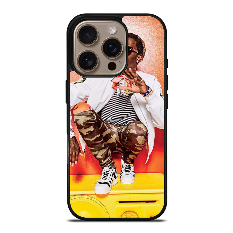 YOUNG THUG JEFFERY RAPPER iPhone 16 Pro Case Cover