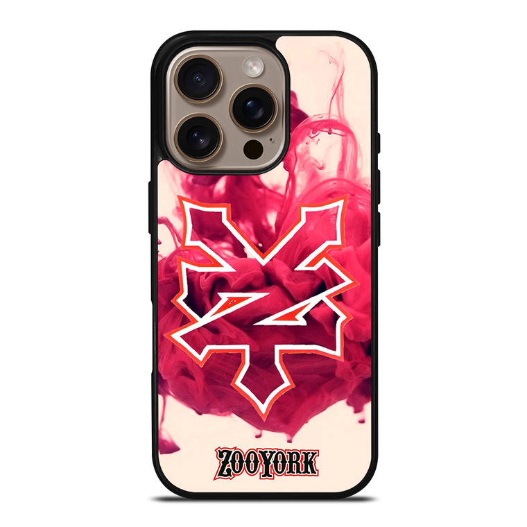 ZOO YORK LOGO iPhone 16 Pro Case Cover