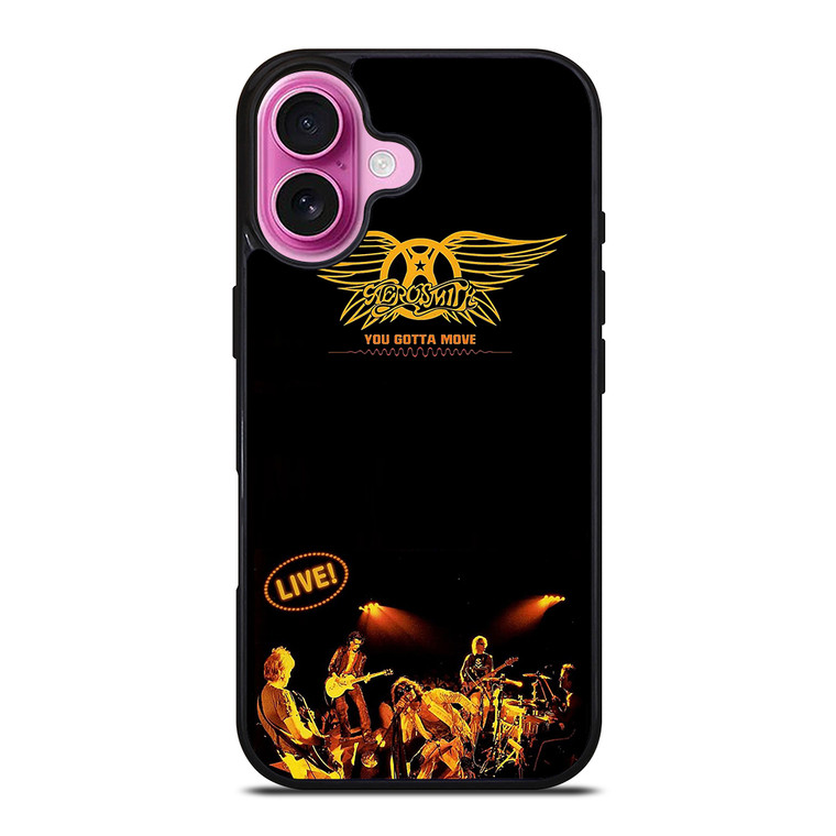 AEROSMITH LIVE iPhone 16 Plus Case Cover