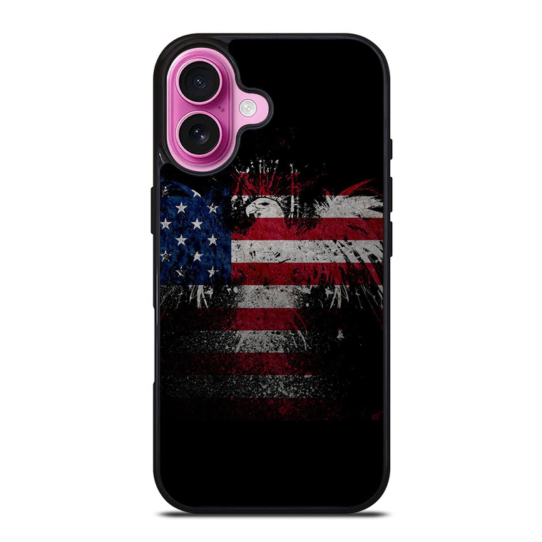 AMERICAN FLAG iPhone 16 Plus Case Cover