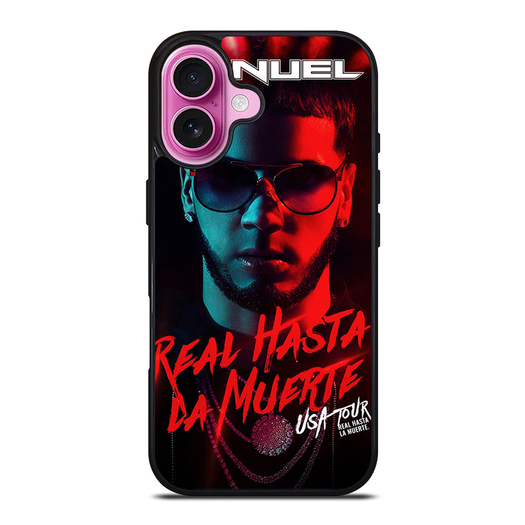 ANUEL AA RAPPER REAL HASTA LA MUERTE iPhone 16 Plus Case Cover