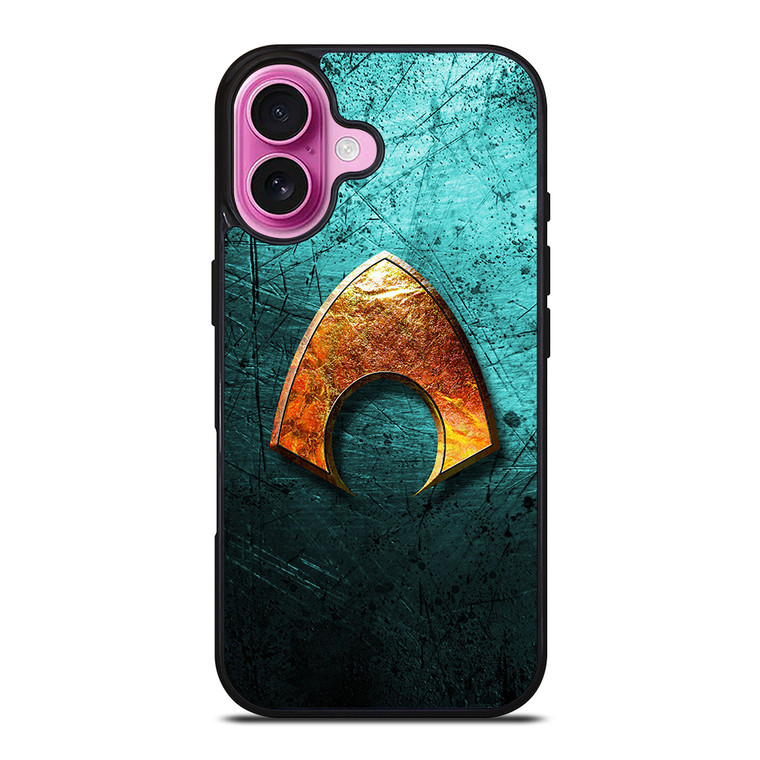 AQUAMAN LOGO 1 iPhone 16 Plus Case Cover