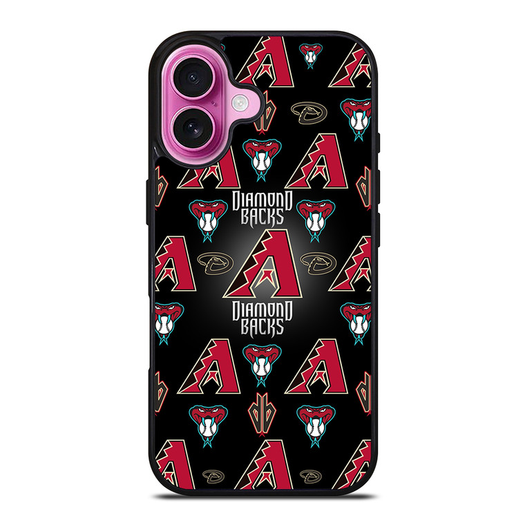 ARIZONA DIAMONDBACKS COLLAGE iPhone 16 Plus Case Cover