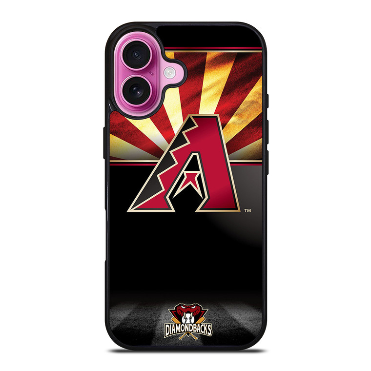 ARIZONA DIAMONDBACKS PRIDE iPhone 16 Plus Case Cover