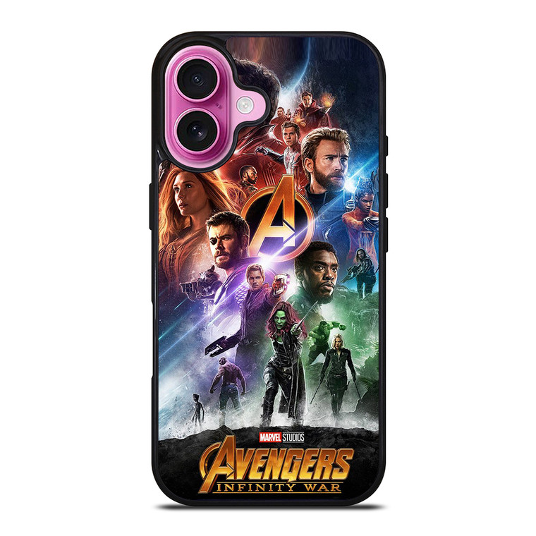 AVENGERS INFINITY WAR 4 iPhone 16 Plus Case Cover