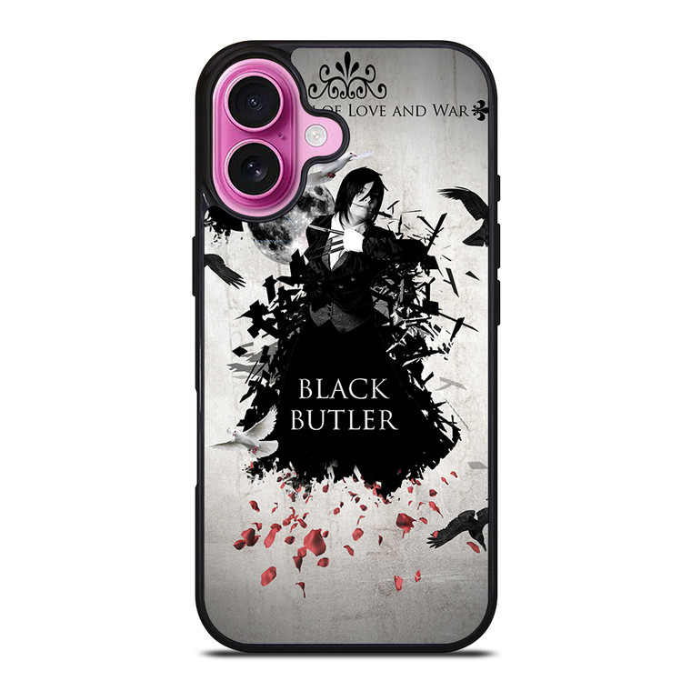 BLACK BUTLER LOVE AND WAR iPhone 16 Plus Case Cover