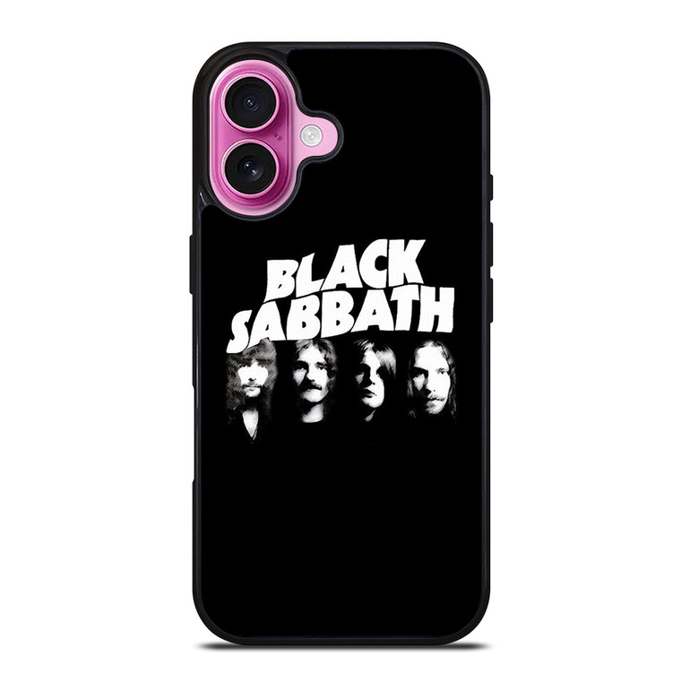 BLACK SABBATH BAND iPhone 16 Plus Case Cover