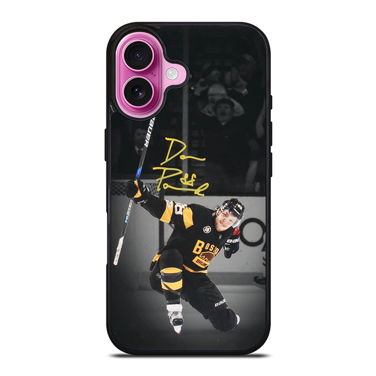 BOSTON BRUINS DAVID PASTRNAK CELEBRATION iPhone 16 Plus Case Cover