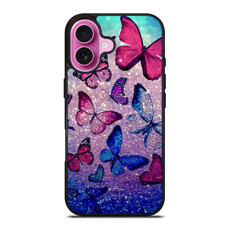 BUTTERFLY SPARKLE 1 iPhone 16 Plus Case Cover