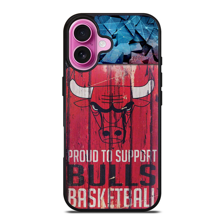 CHICAGO BULLS PROUD iPhone 16 Plus Case Cover