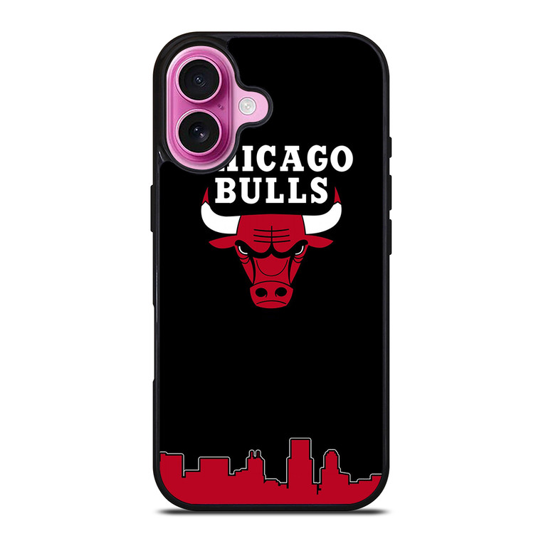 CHICAGO BULLS TEAM iPhone 16 Plus Case Cover