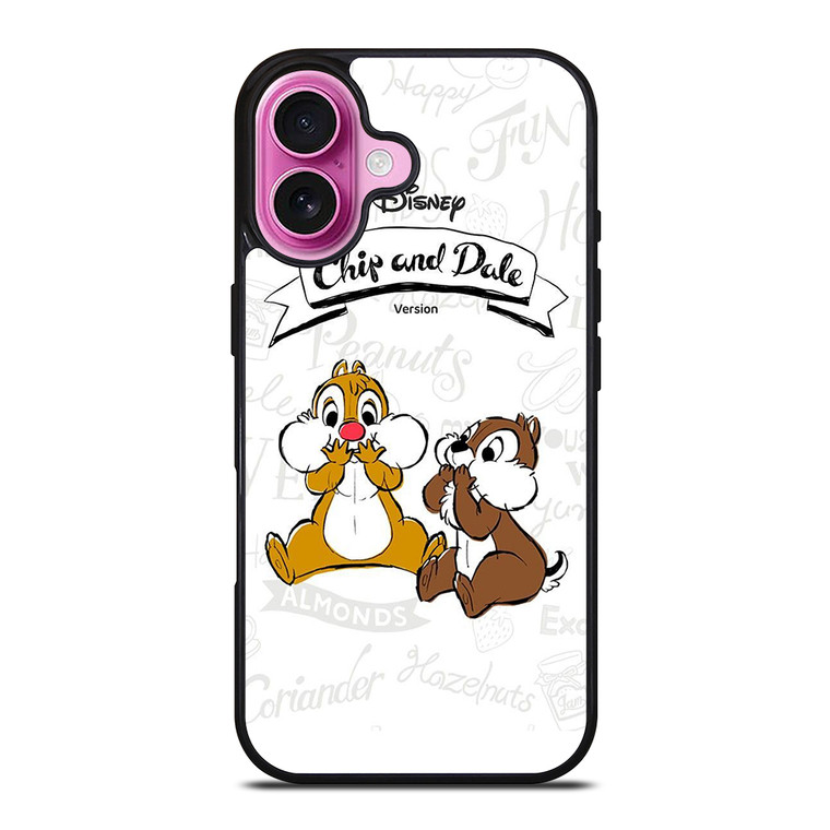 CHIP AND DALE CARTOON DISNEY iPhone 16 Plus Case Cover