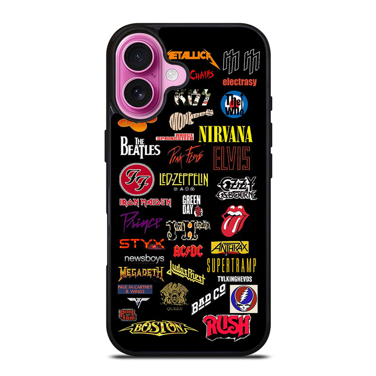 CLASSIC ROCK BAND 1 iPhone 16 Plus Case Cover