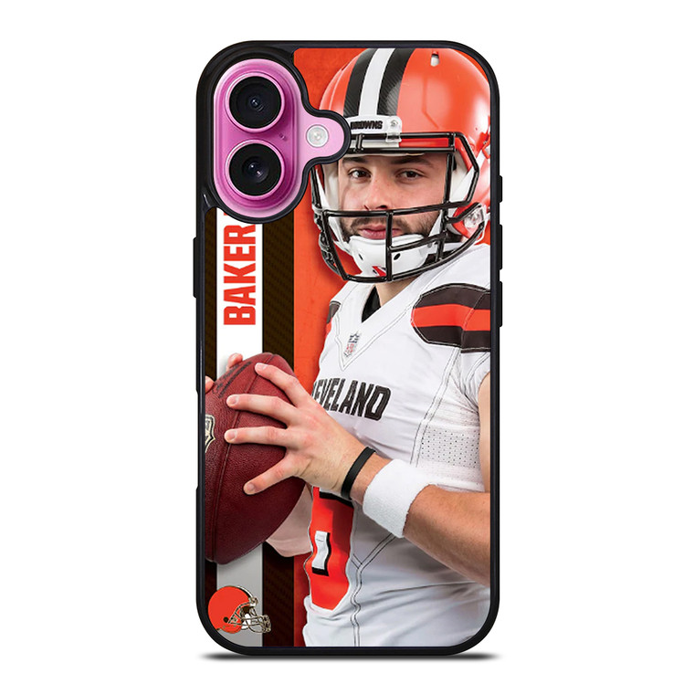 CLEVELAND BROWNS BAKER MAYFIELD iPhone 16 Plus Case Cover