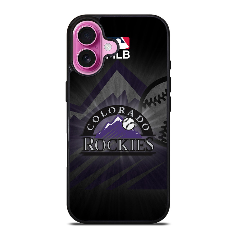 COLORADO ROCKIES BASEBALL LOGO iPhone 16 Plus Case Cover