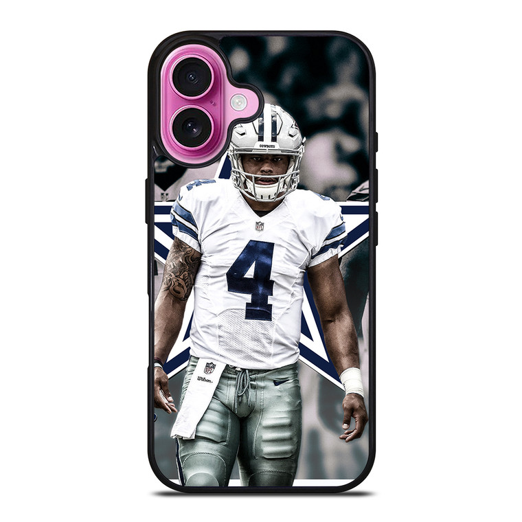 DAK PRESCOTT COWBOYS QB4 iPhone 16 Plus Case Cover