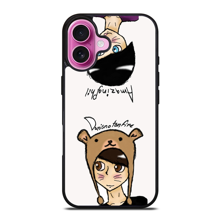 DAN AND PHIL iPhone 16 Plus Case Cover