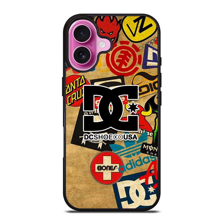 DC SHOE CO USA LOGO iPhone 16 Plus Case Cover