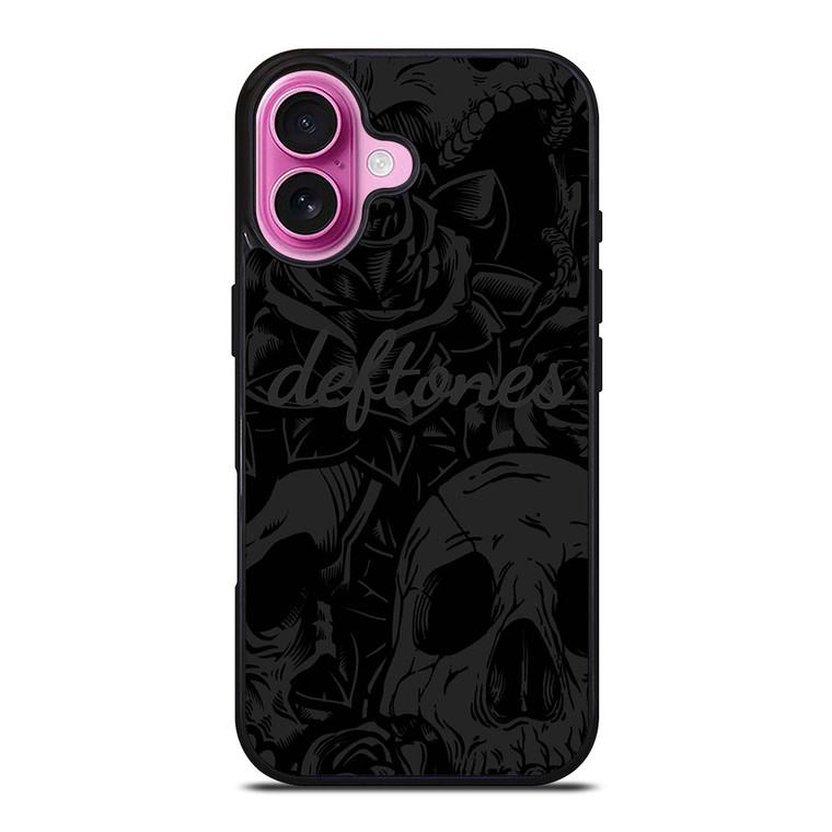 DEFTONES SKULL LOGO iPhone 16 Plus Case Cover