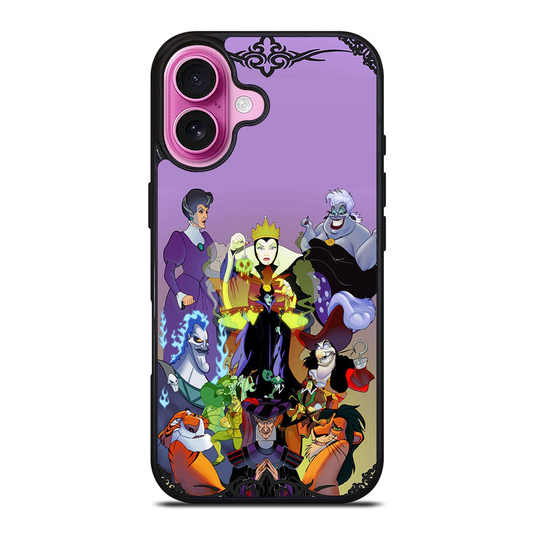DISNEY PRINCESS VILLAINS 1 iPhone 16 Plus Case Cover DISNEY PRINCESS VILLAINS 1 iPhone 16 Plus Case Cover