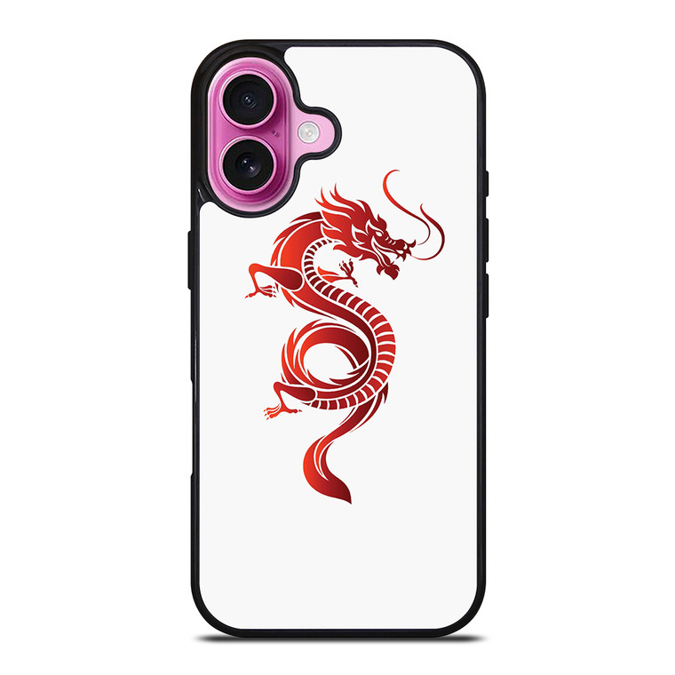 DRAGON RED iPhone 16 Plus Case Cover
