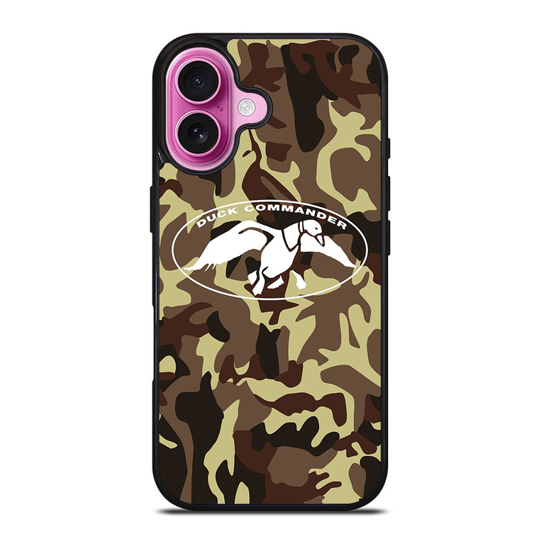 DUCK DYNASTY COMMANDER CAMO iPhone 16 Plus Case Cover