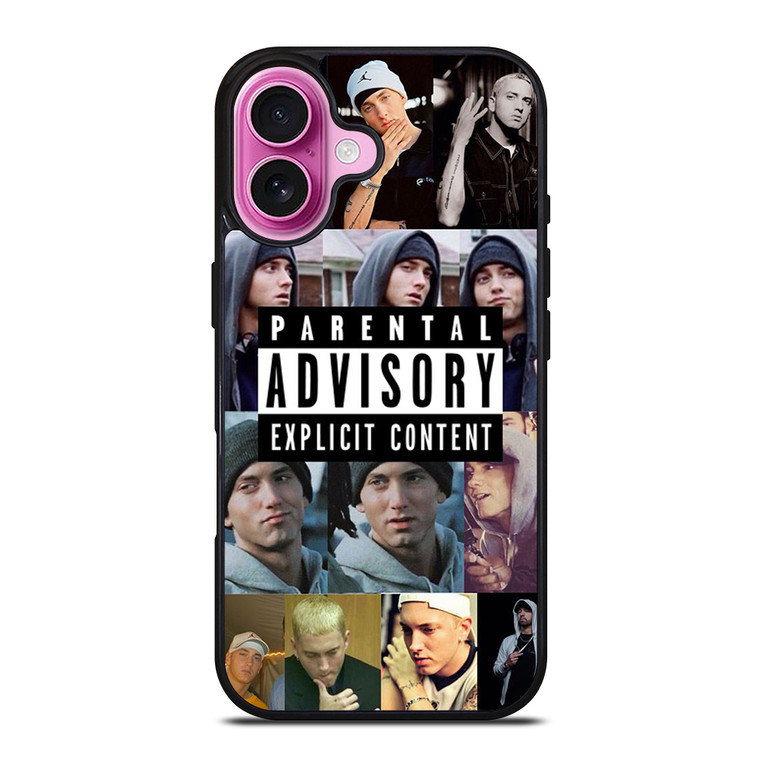 EMINEM RAPPER COLLAGE iPhone 16 Plus Case Cover