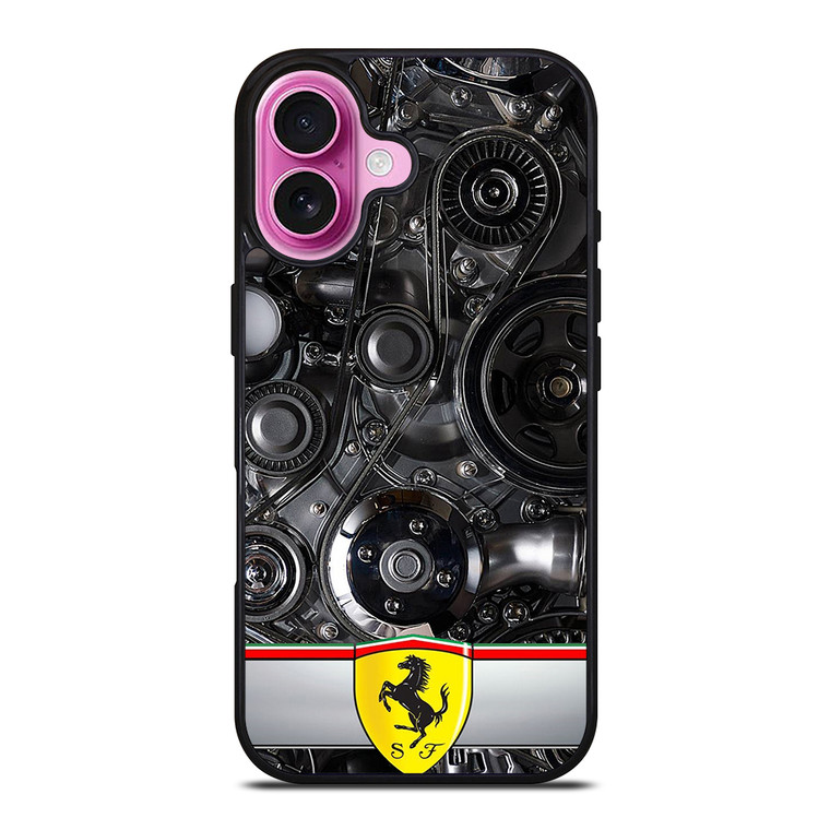 FERRARI ENGINE 1 iPhone 16 Plus Case Cover