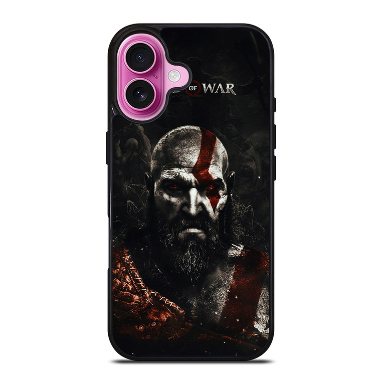 GOD OF WAR KRATOS ART iPhone 16 Plus Case Cover