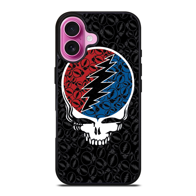 GRATEFUL DEAD FACE iPhone 16 Plus Case Cover