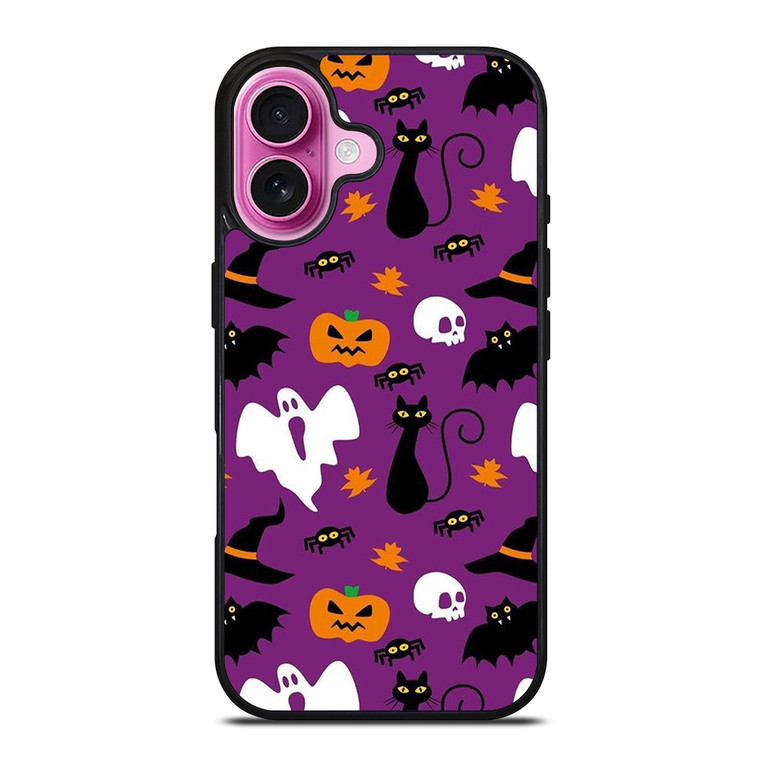 HALLOWEEN PATTERN CUTE 2 iPhone 16 Plus Case Cover HALLOWEEN PATTERN CUTE 2 iPhone 16 Plus Case Cover