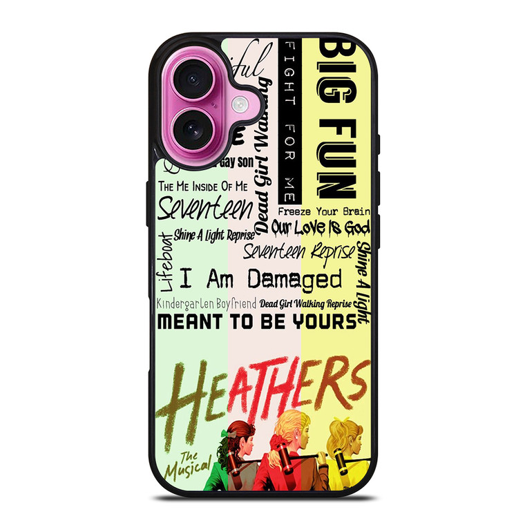 HEATHERS BROADWAY MUSICAL ROCK iPhone 16 Plus Case Cover