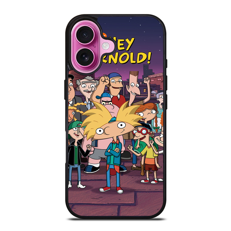 HEY ARNOLD CARTOON iPhone 16 Plus Case Cover