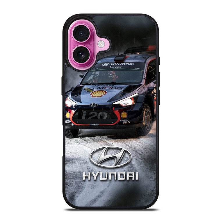 HYUNDAI RACING CAR LOGO iPhone 16 Plus Case Cover