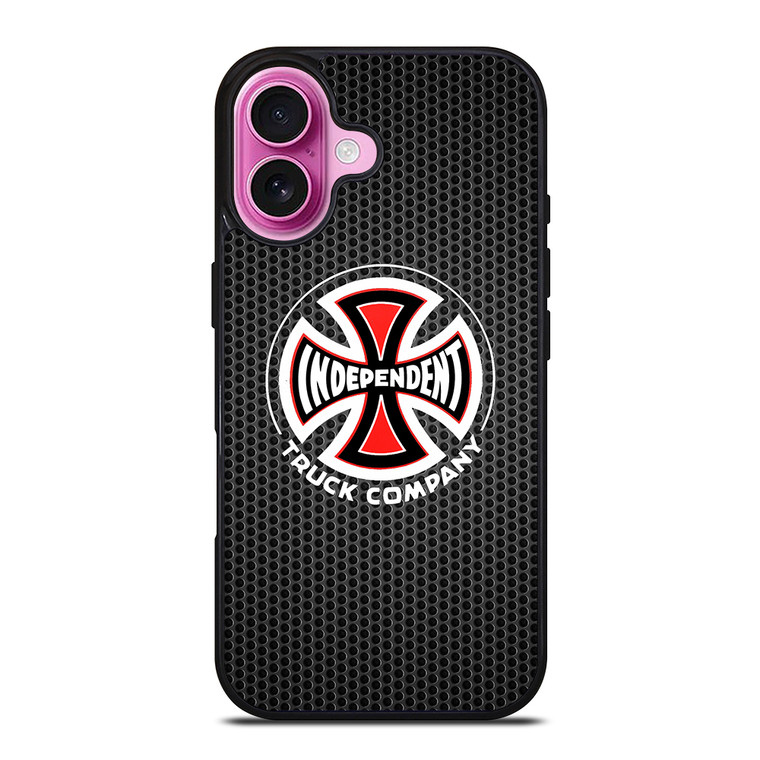 INDEPENDENT TRUCK COMPANY METAL LOGO iPhone 16 Plus Case Cover INDEPENDENT TRUCK COMPANY METAL LOGO iPhone 16 Plus Case Cover