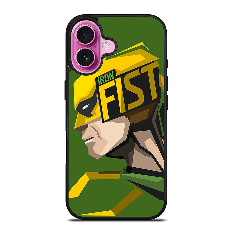 IRON FIST MARVEL HERO iPhone 16 Plus Case Cover IRON FIST MARVEL HERO iPhone 16 Plus Case Cover