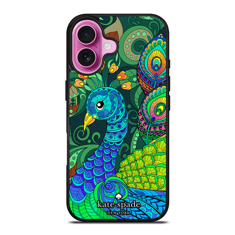KATE SPADE NEW YORK PEACOCK iPhone 16 Plus Case Cover KATE SPADE NEW YORK PEACOCK iPhone 16 Plus Case Cover